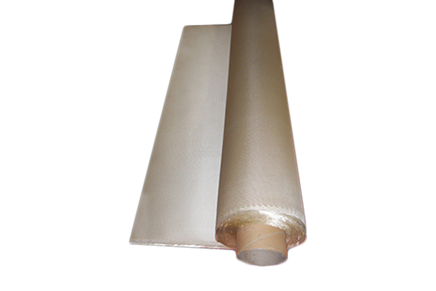 Tecido de fibra de vidro de silicone médio à prova de fogo e isolamento de alta temperatura