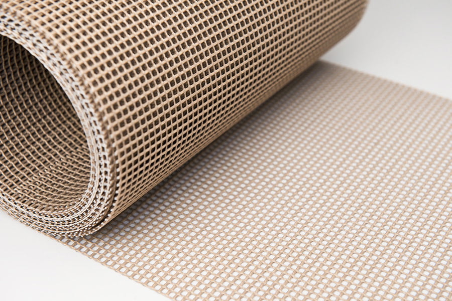 Correia de malha de PTFE resistente a altas temperaturas Correia transportadora de malha de PTFE