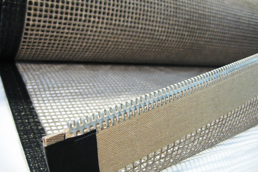 Correia de malha de PTFE resistente a altas temperaturas Correia transportadora de malha de PTFE