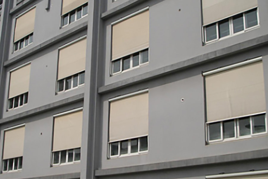 Tecido de cortina à prova de fogo de PVC flexível e resistente a UV - para casa, escritório, locais públicos
