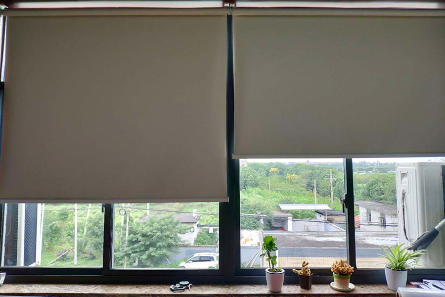 Tecido de cortina à prova de fogo de PVC flexível e resistente a UV - para casa, escritório, locais públicos