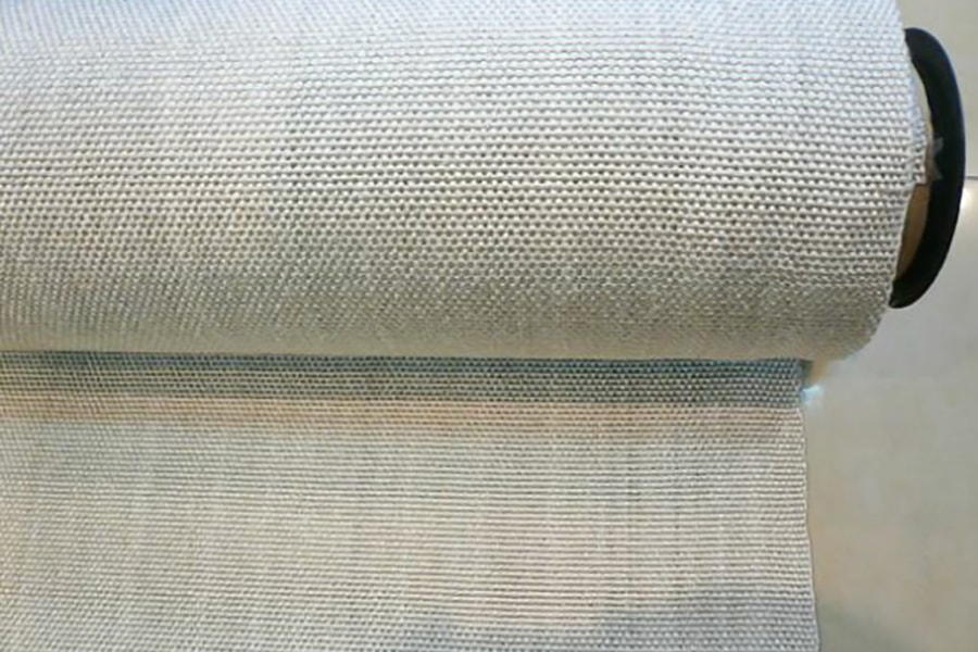 Tecido de fibra de vidro com alto teor de sílica, resistente ao calor e retardador de chamas