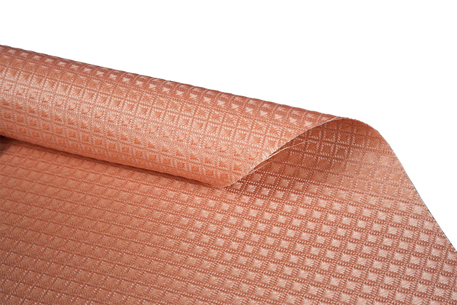 Tecido de fibra de vidro com padrão jacquard impermeável e à prova de fogo – para revestimento de parede
