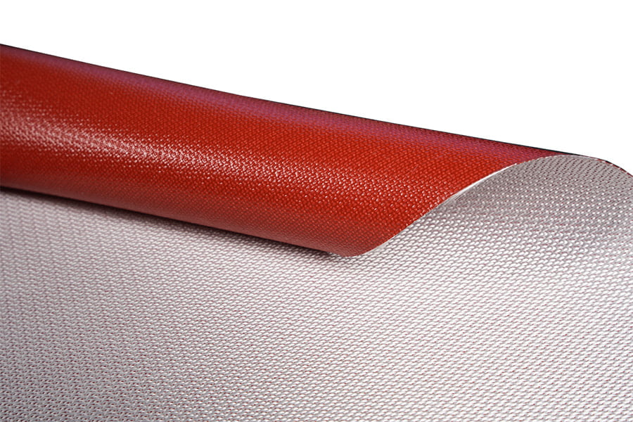 Tecido de isolamento de silicone resistente a altas temperaturas, retardador de chamas e resistente à corrosão