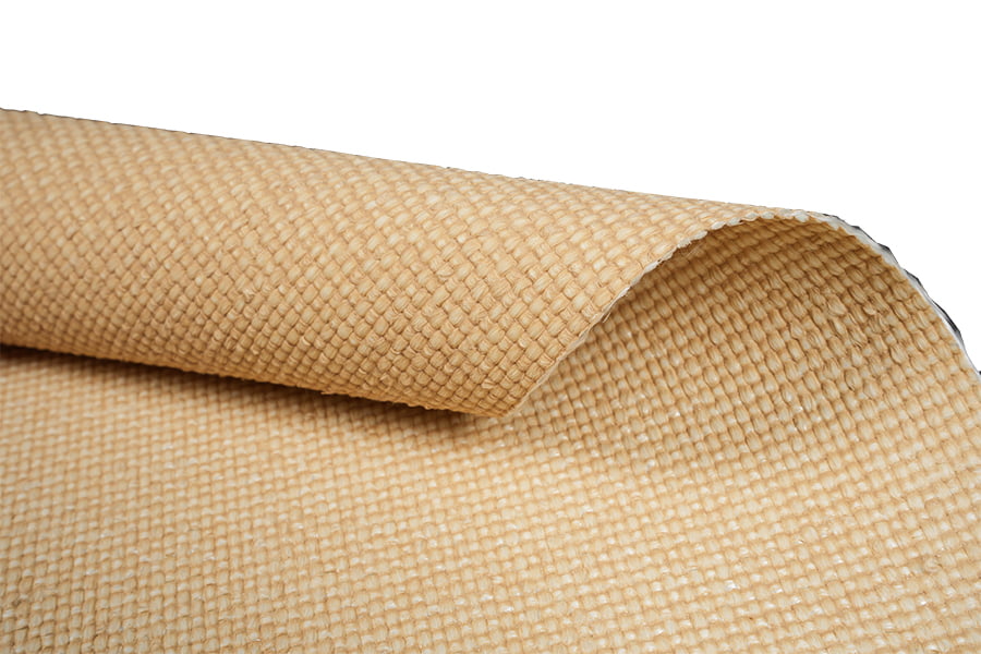 Tecido de fibra de vidro revestido com vermiculita, resistente a altas temperaturas e proteção à prova de fogo